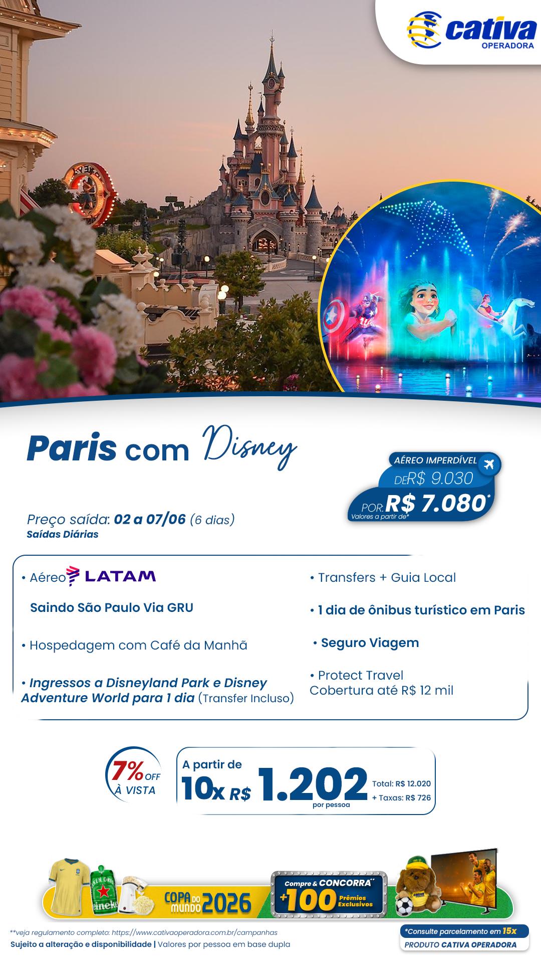 Paris com Disney/SAO 02/06